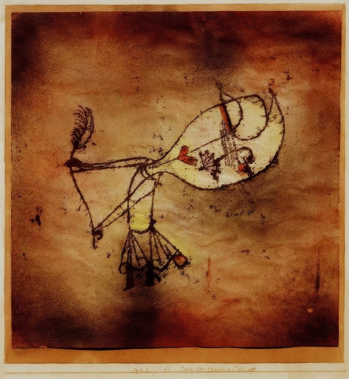 Taniec rozpaczającego dziecka autorstwa Paul Klee