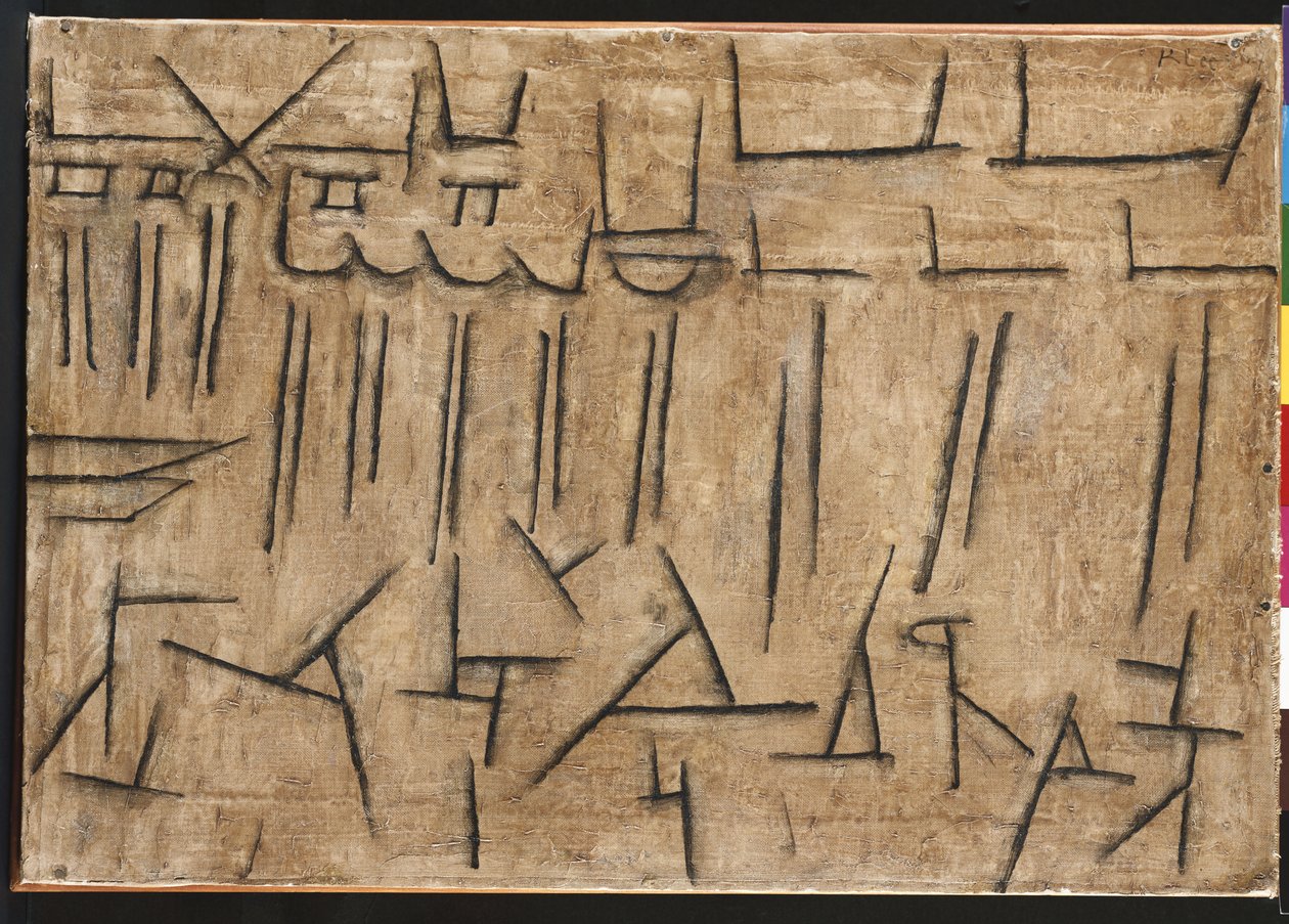 Święto Świątyń autorstwa Paul Klee