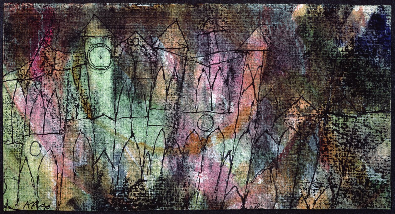 Zamek autorstwa Paul Klee