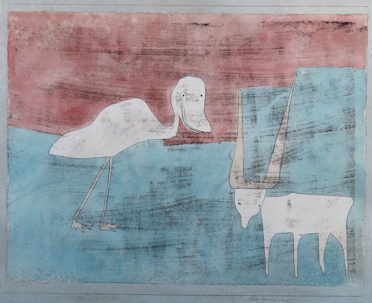 Przyjaźń autorstwa Paul Klee