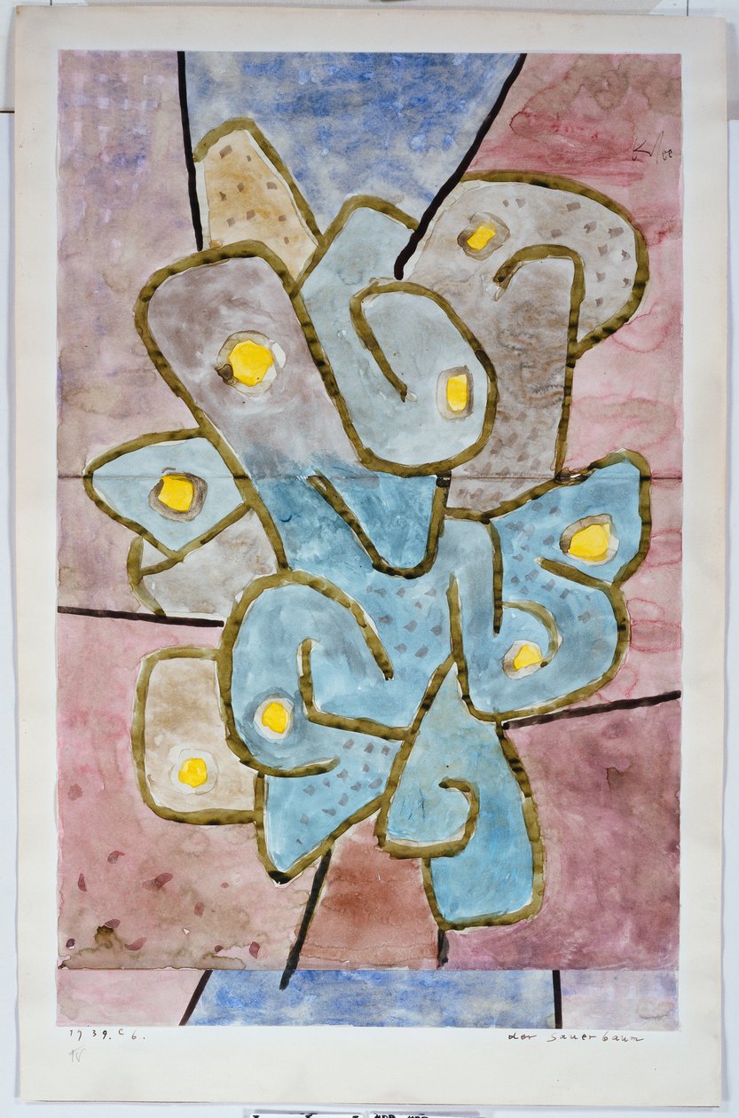 Drzewo cytrynowe autorstwa Paul Klee