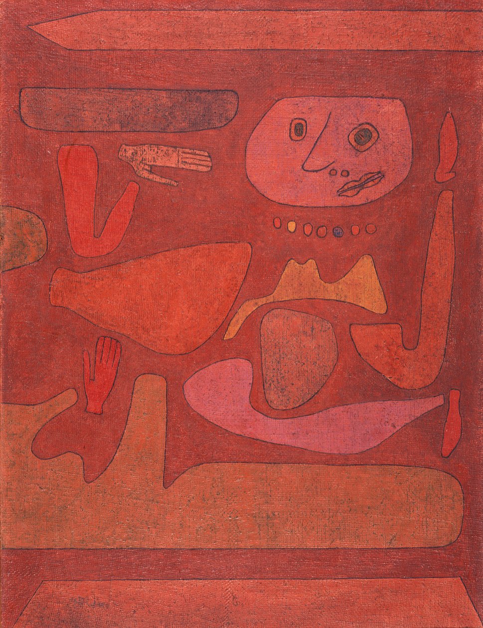 Człowiek zamieszania autorstwa Paul Klee