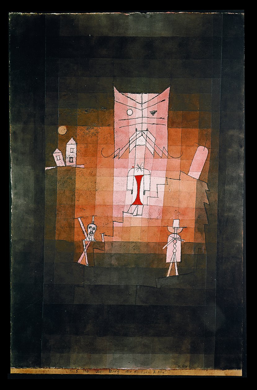 Góra Świętego Kota autorstwa Paul Klee