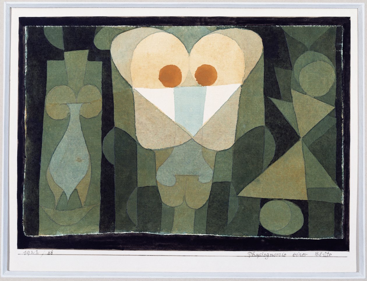 Fizjonomia komórki krwi autorstwa Paul Klee