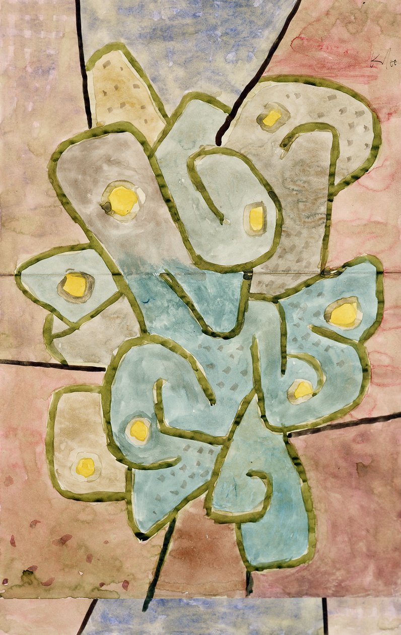 O polidor de árvores azedo autorstwa Paul Klee