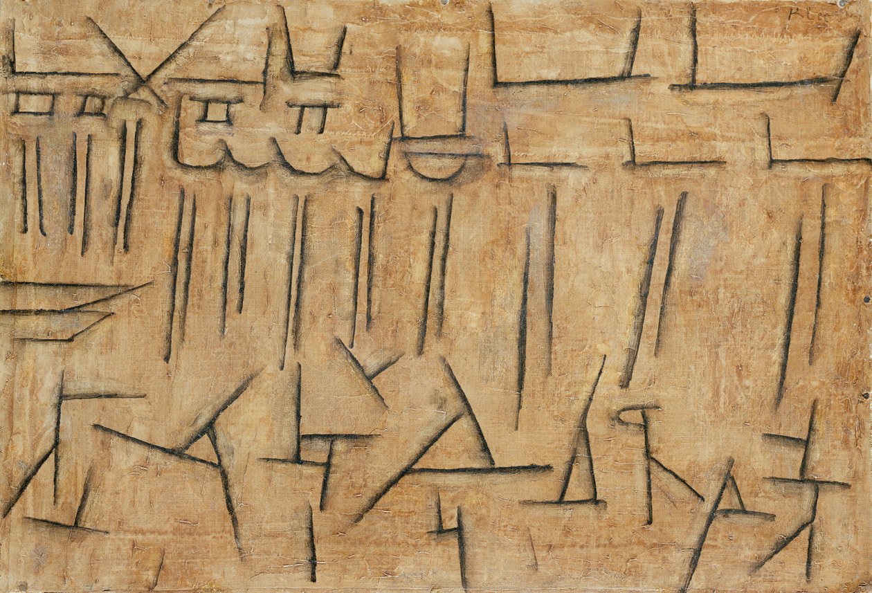 Święto Świątyni autorstwa Paul Klee