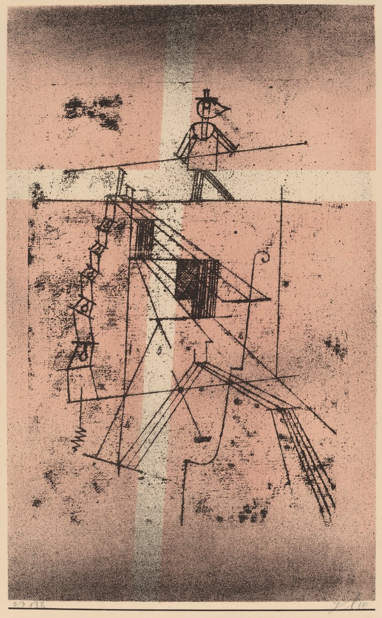 Chodzik po linie (Seiltänzer) autorstwa Paul Klee