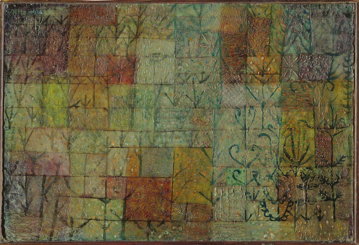 Ogród warzywny, 1925. autorstwa Paul Klee