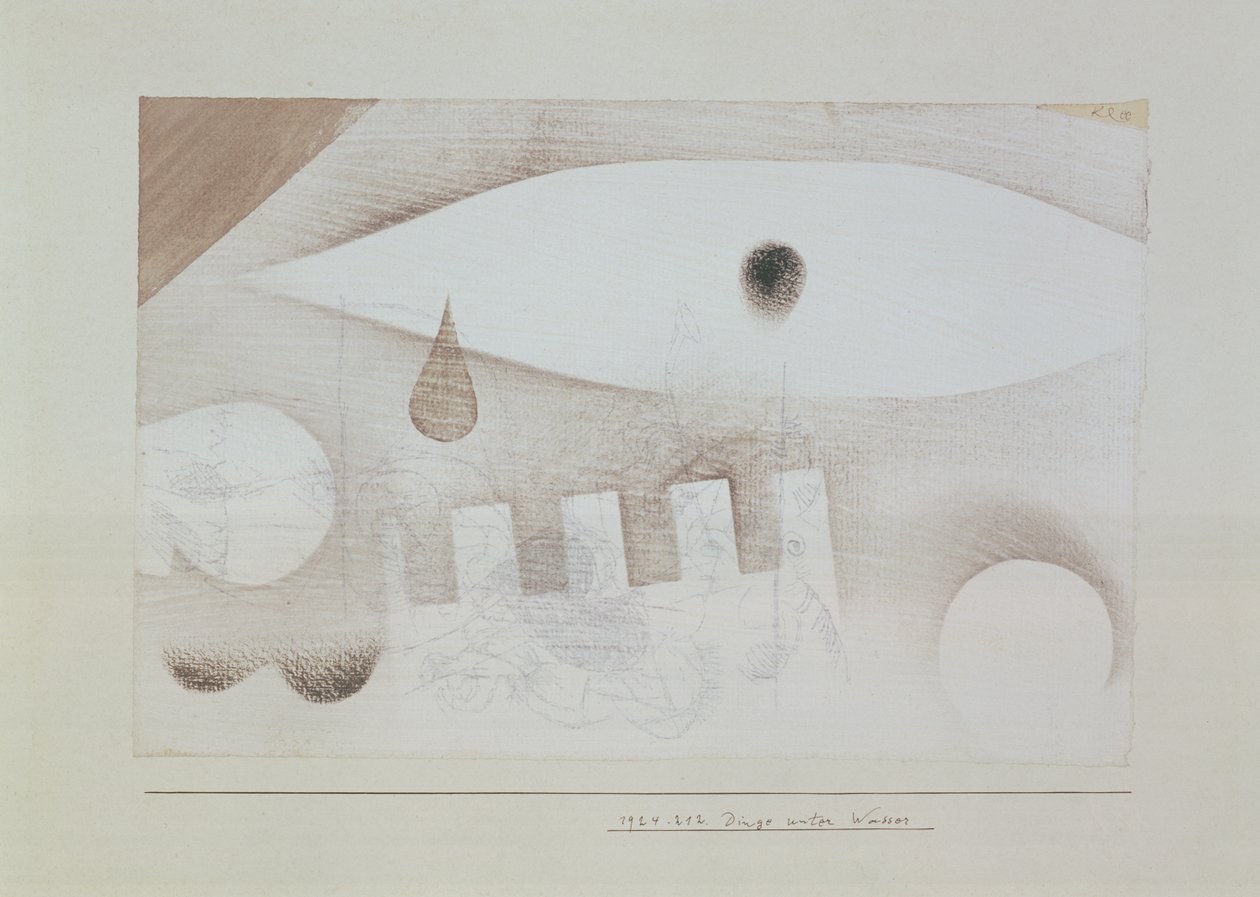 Rzeczy pod wodą autorstwa Paul Klee
