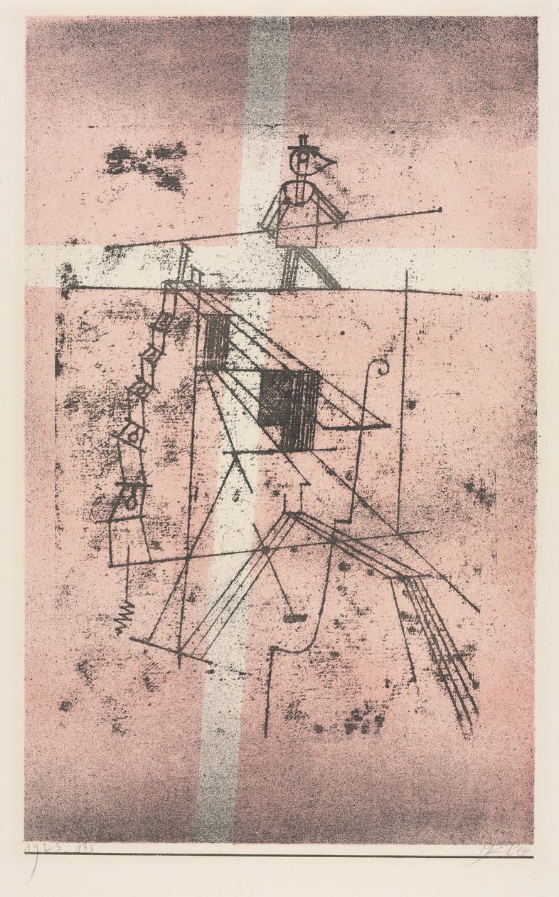 Linoskoczek autorstwa Paul Klee