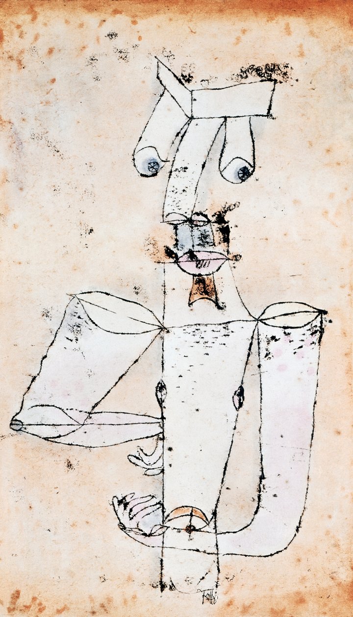 Śmiech autorstwa Paul Klee