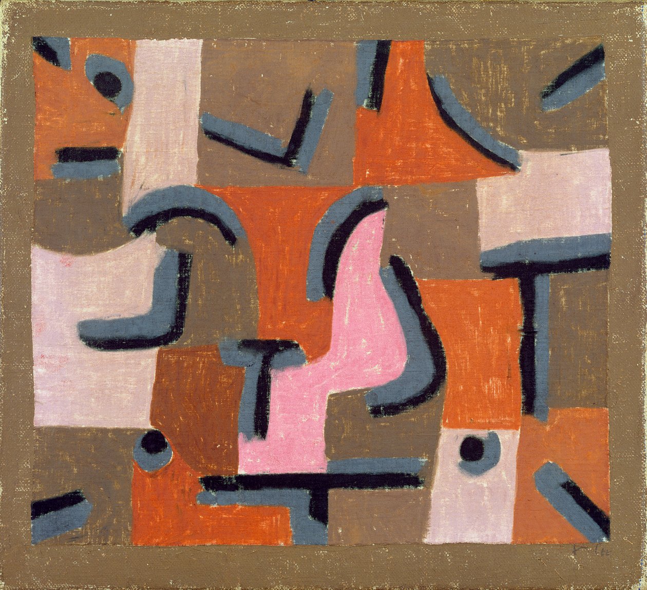 Centrum miasta autorstwa Paul Klee