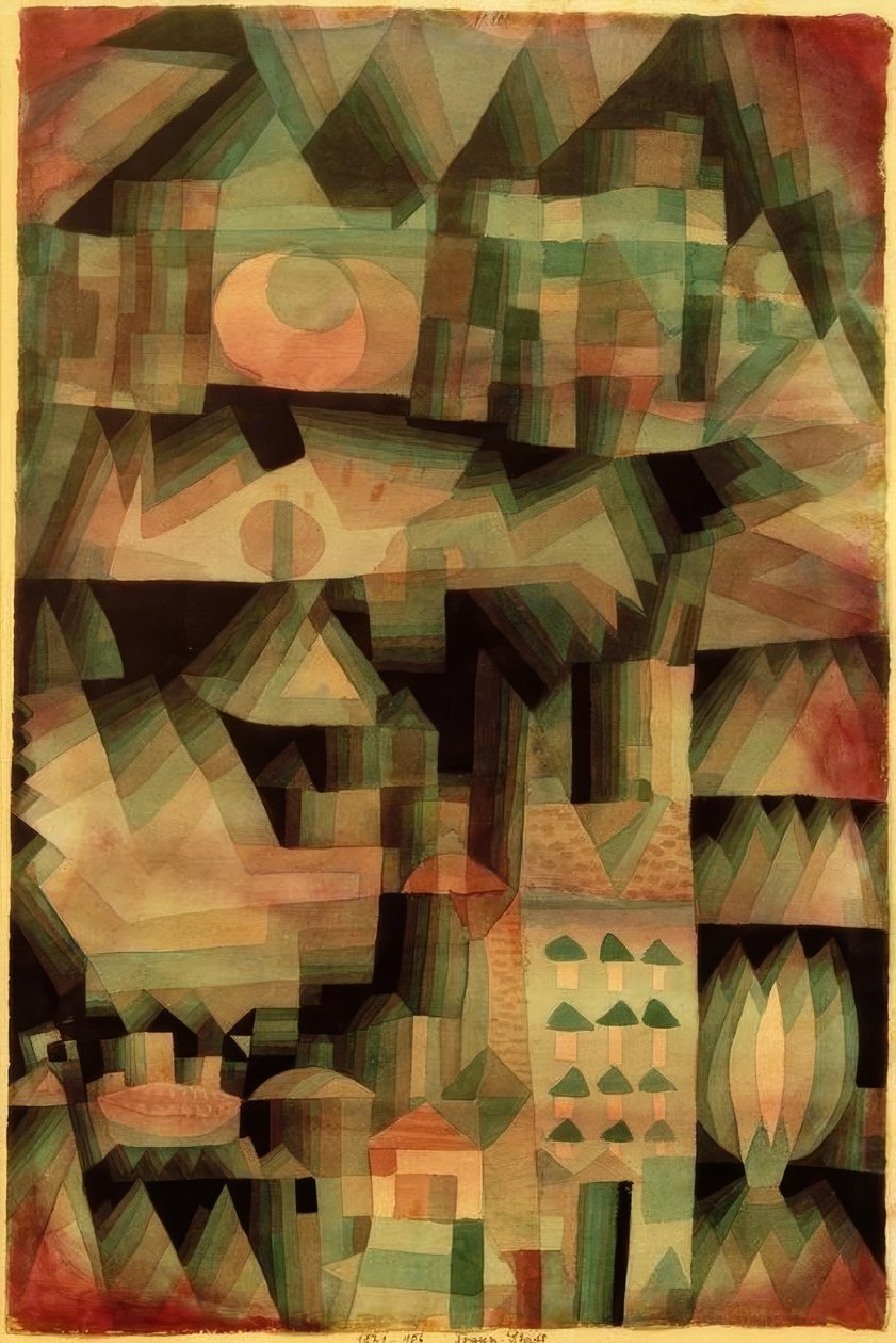 Miasto marzeń autorstwa Paul Klee