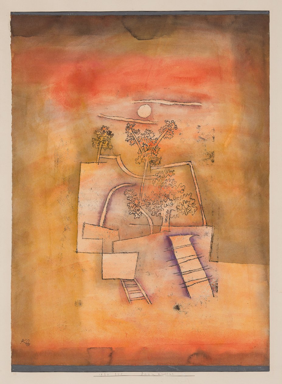 Kultura Drzewa, 1924. autorstwa Paul Klee