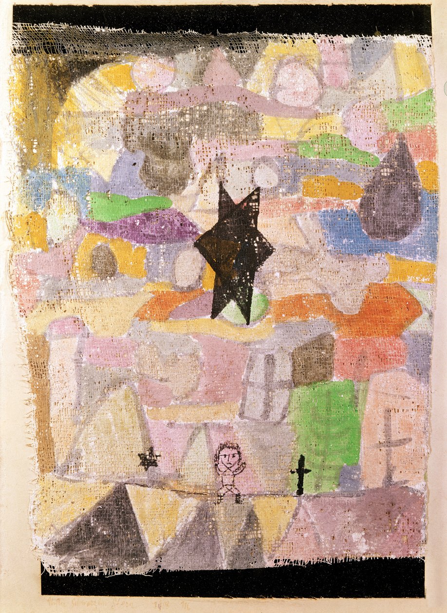 Pod Czarną Gwiazdą autorstwa Paul Klee
