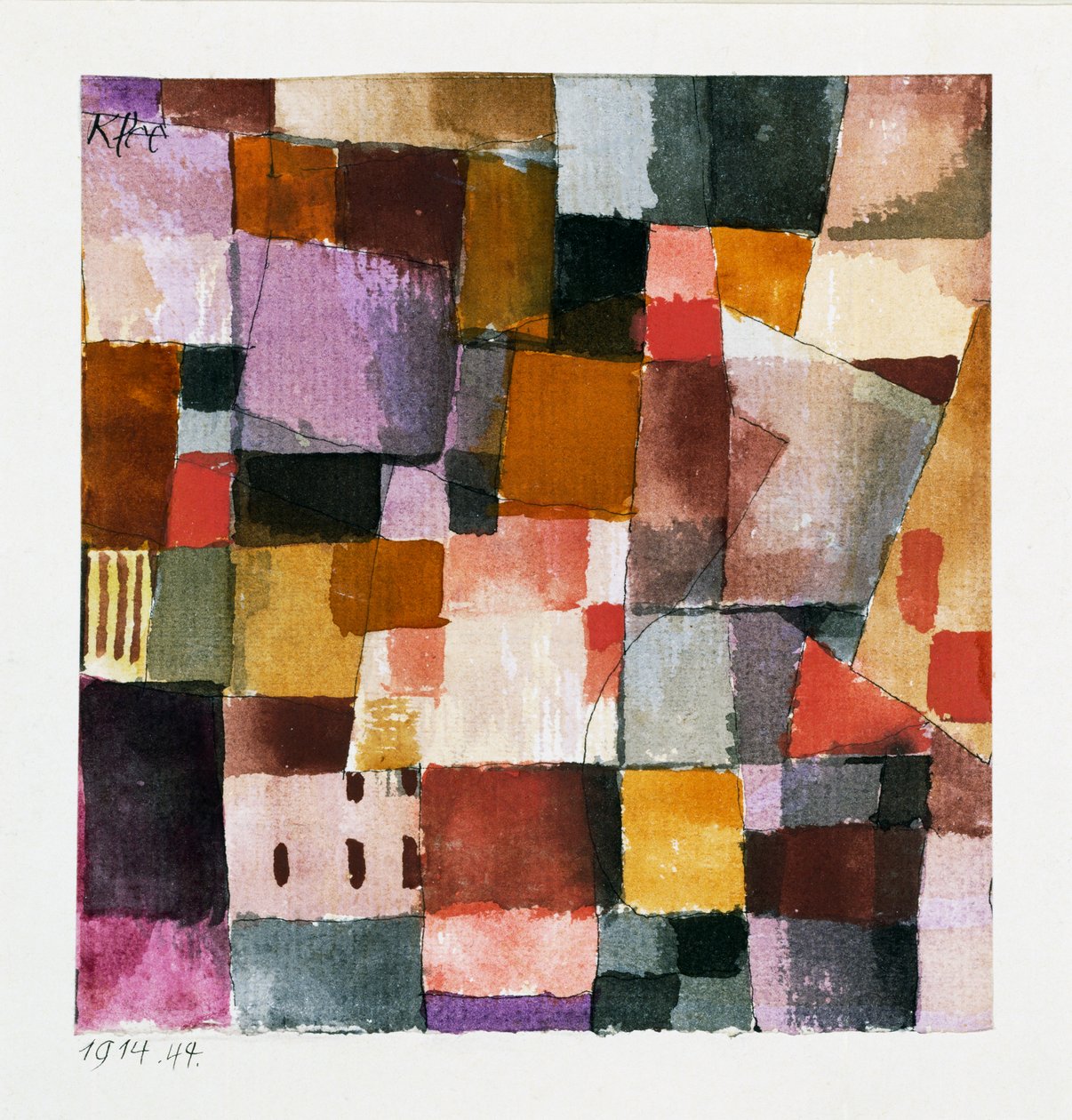 Nieuprawny autorstwa Paul Klee