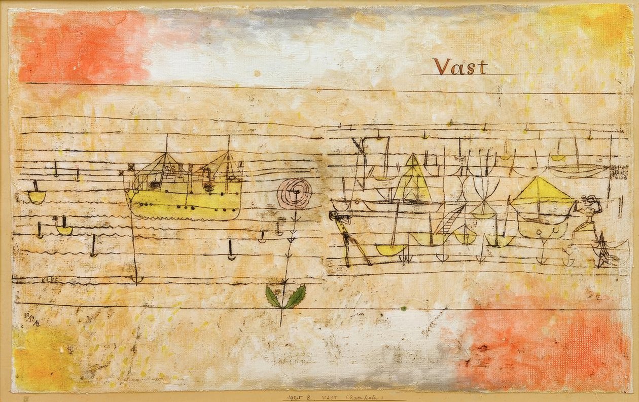VAST (Rose Harbour) autorstwa Paul Klee