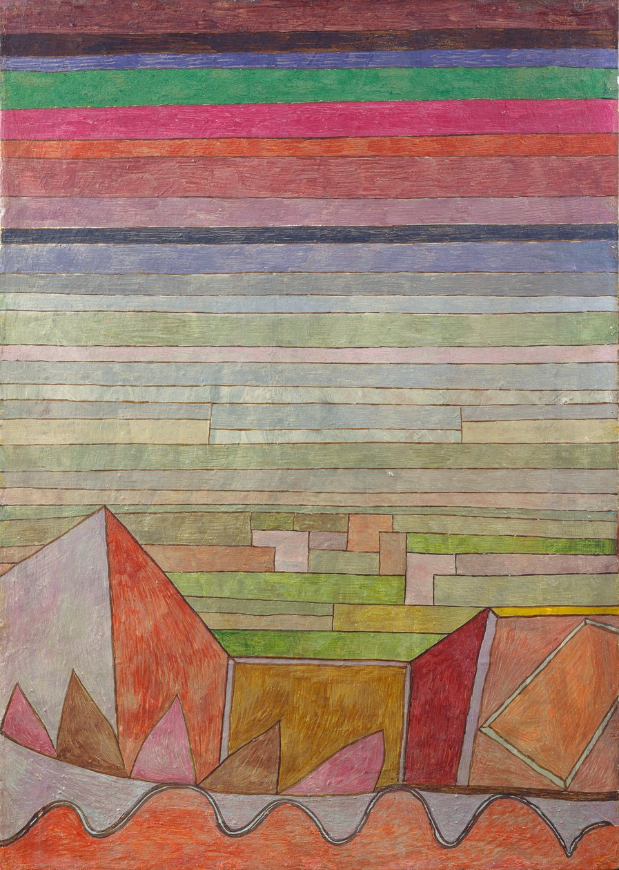 Widok na żyzny kraj, 1932. autorstwa Paul Klee