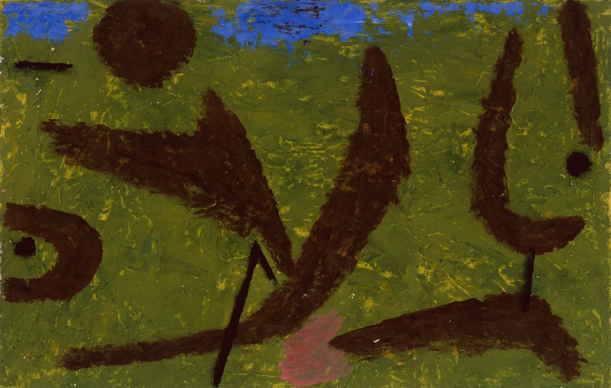 Co wydarzyło się na dnie Chamonix autorstwa Paul Klee