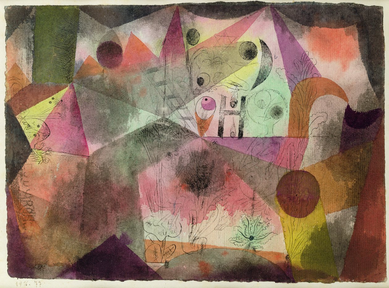 z H autorstwa Paul Klee