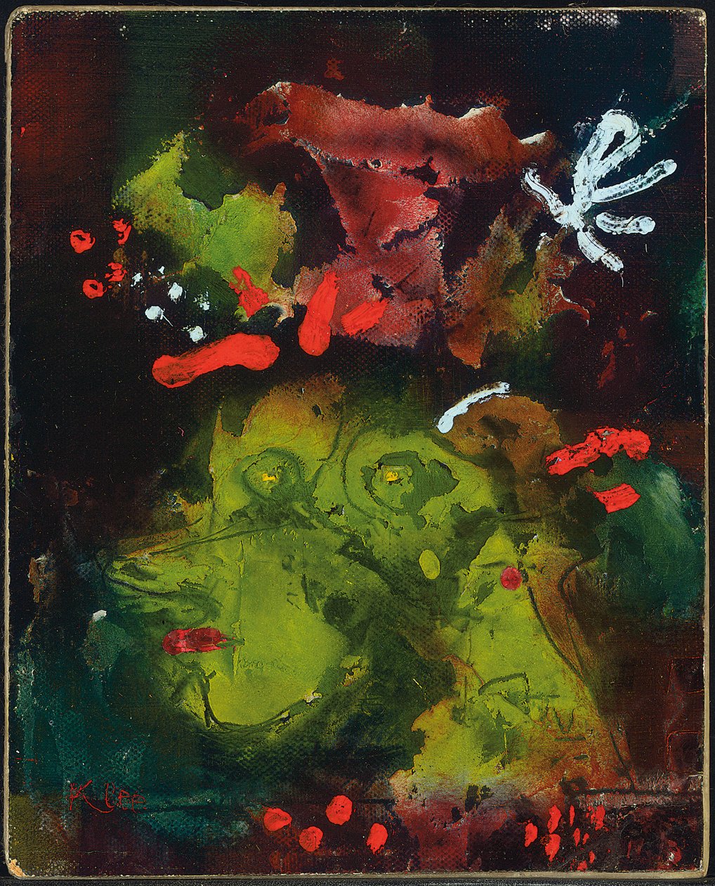 Kobieta w swoim niedzielnym najlepszym wydaniu autorstwa Paul Klee