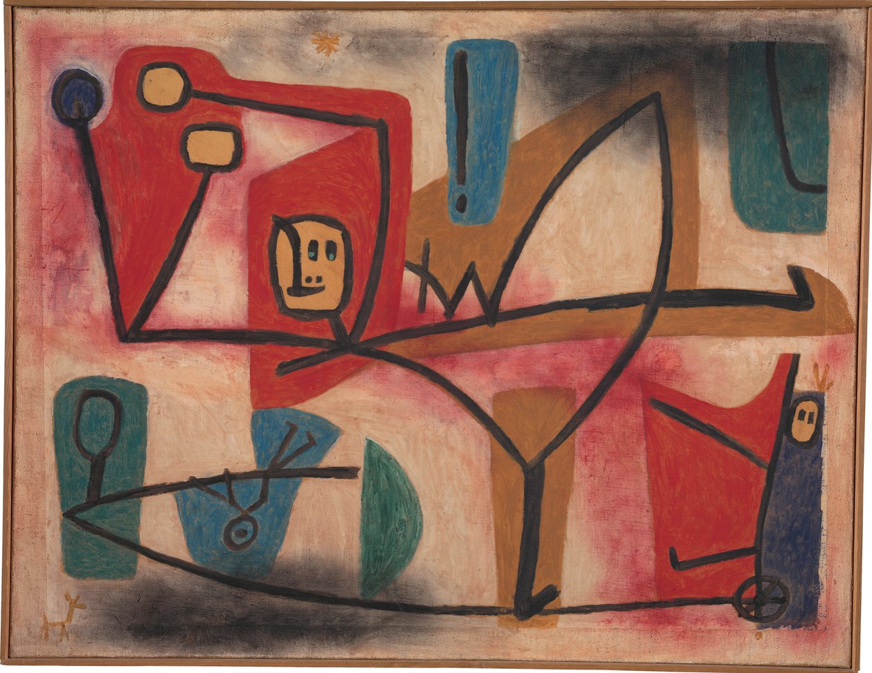 Zarozumiałość, 1939. autorstwa Paul Klee