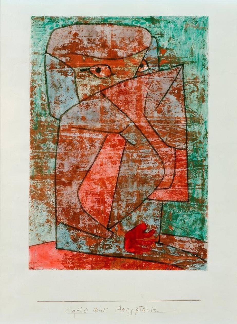 Egipcjanin autorstwa Paul Klee