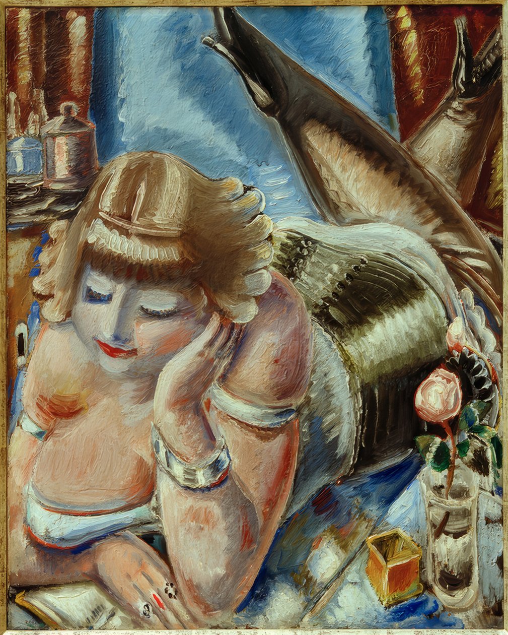 Lesende Frau autorstwa Paul Kleinschmidt