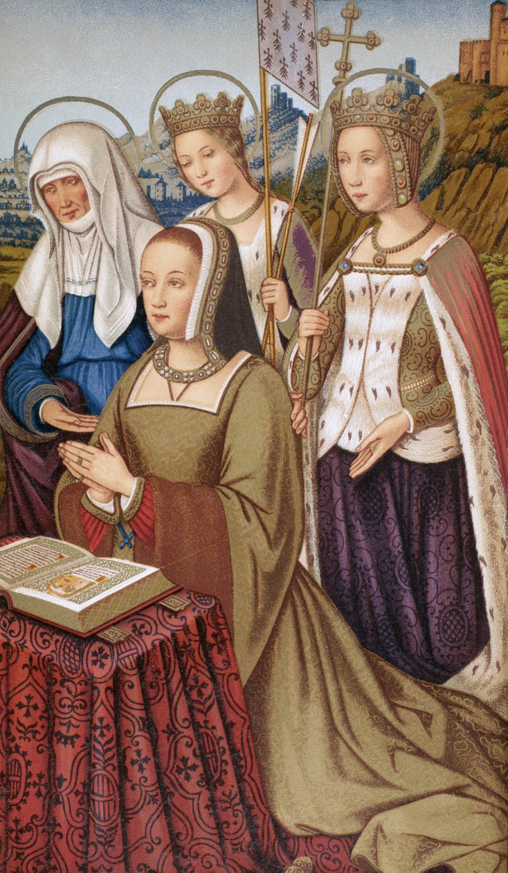 Anna Bretańska, królowa Francji autorstwa Paul Lacroix