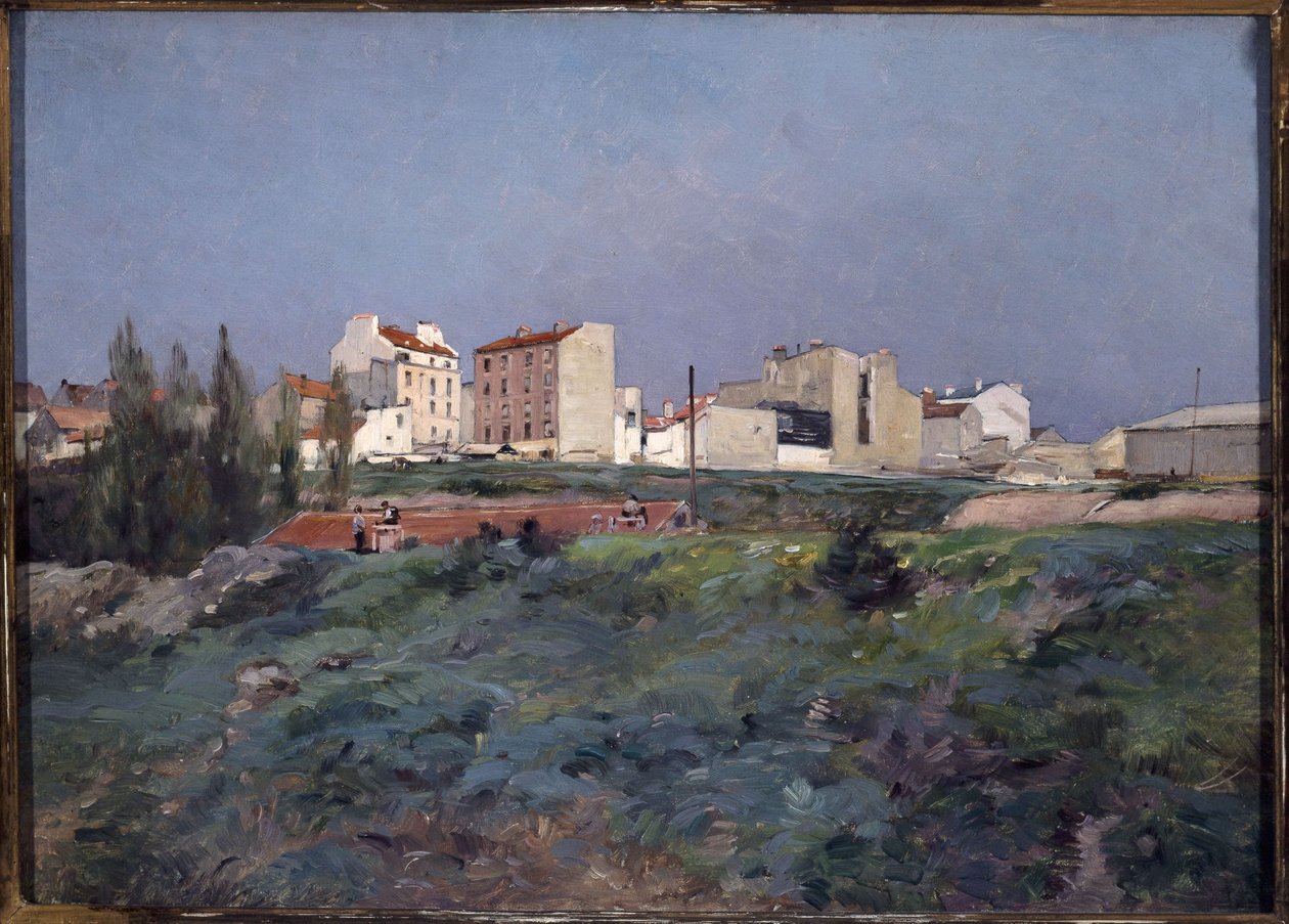 Dolina Bièvre, na lewo od rue de Tolbiac autorstwa Paul Léon Felix (attr. to) Schmitt