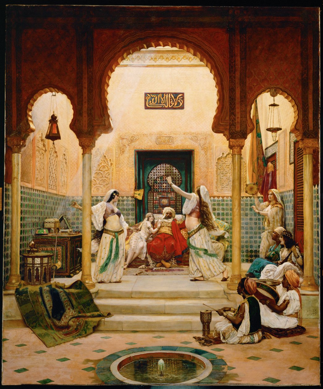 Les almees (olej na płótnie) autorstwa Paul Louis Bouchard