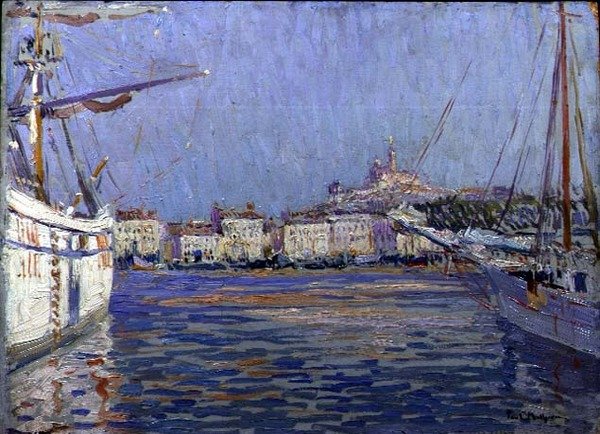 Stary Port, Marsylia autorstwa Paul Mathieu
