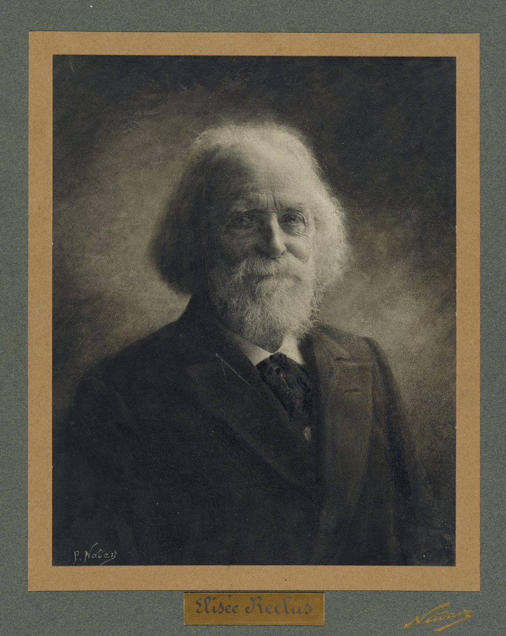 Élisée Reclus autorstwa Paul Nadar
