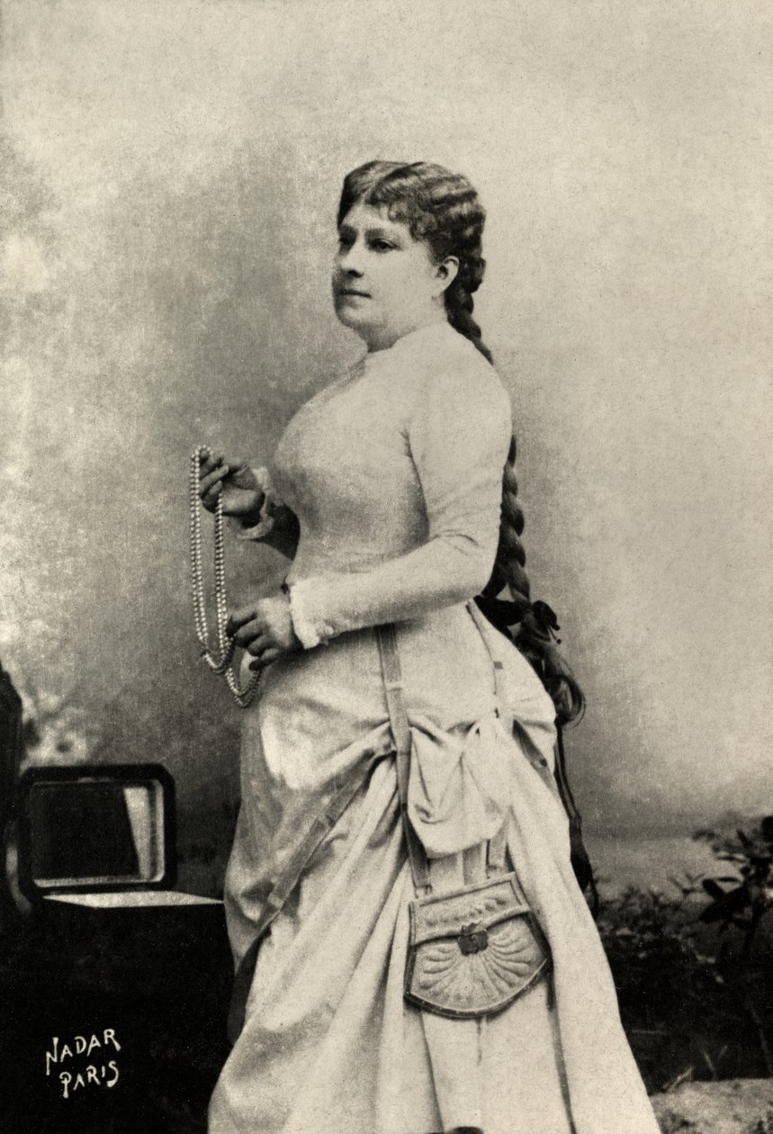Portret Marie felix , Miolan , Carvalho (zdjęcie) autorstwa Paul Nadar