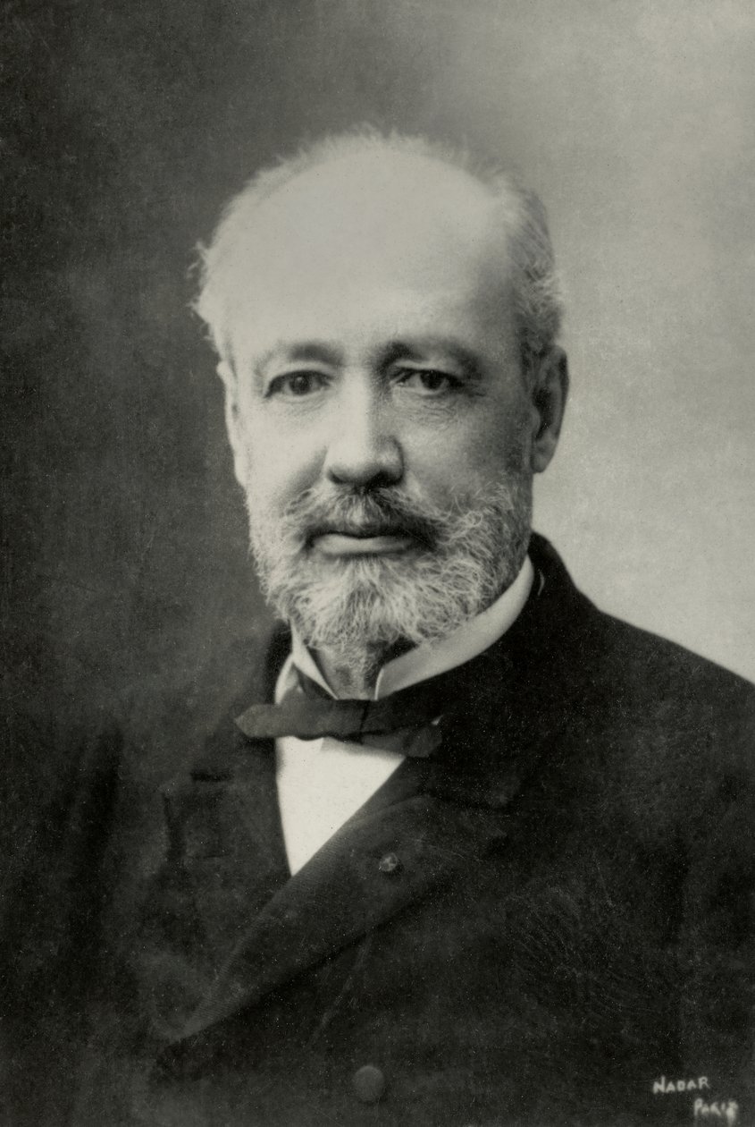 Portret francuskiego lekarza Leona Labbe (zdjęcie) autorstwa Paul Nadar