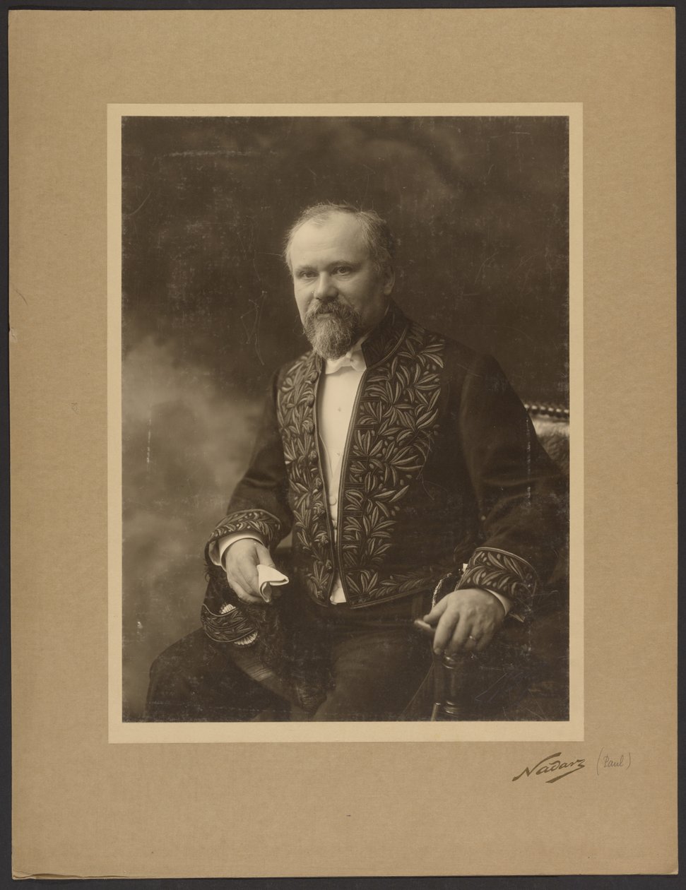 [Raymond Poincaré, prezydent Francji] autorstwa Paul Nadar