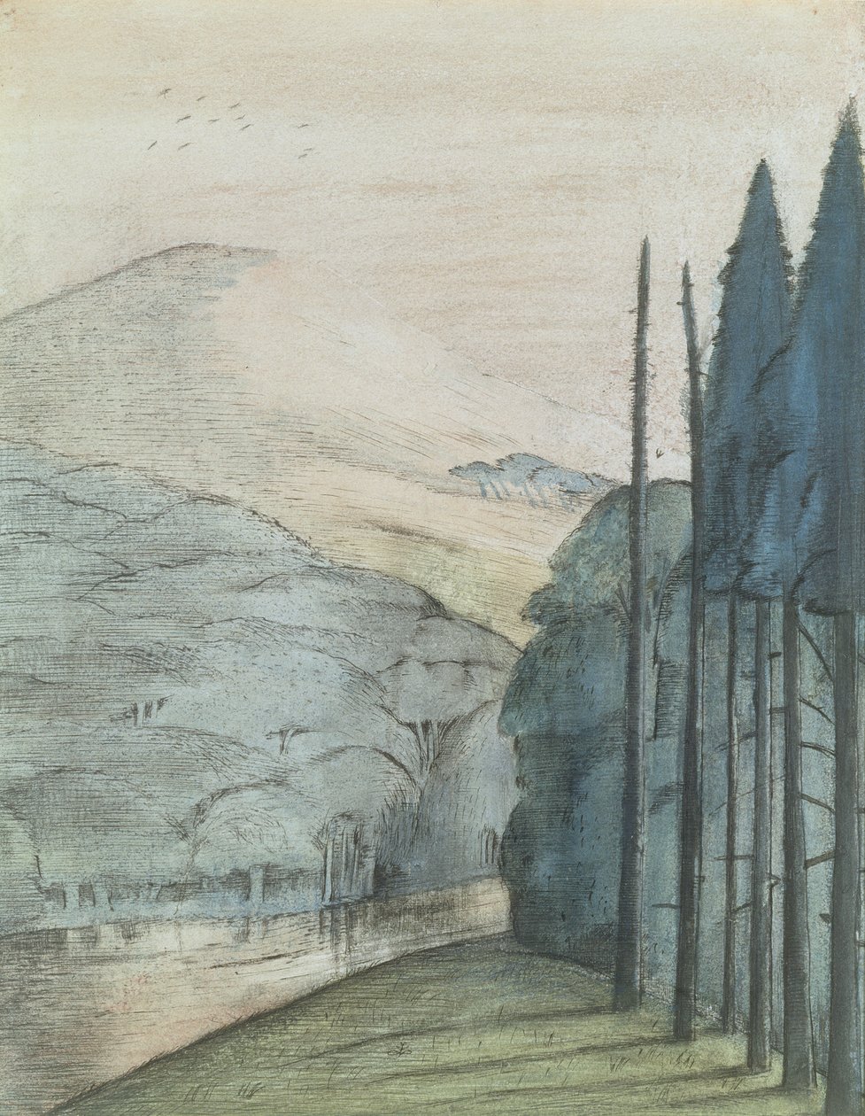 Świt autorstwa Paul Nash
