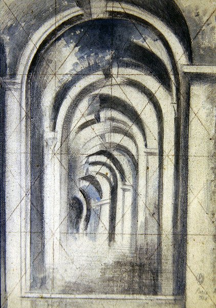 Łuki (badanie), do kwadratu do przeniesienia autorstwa Paul Nash
