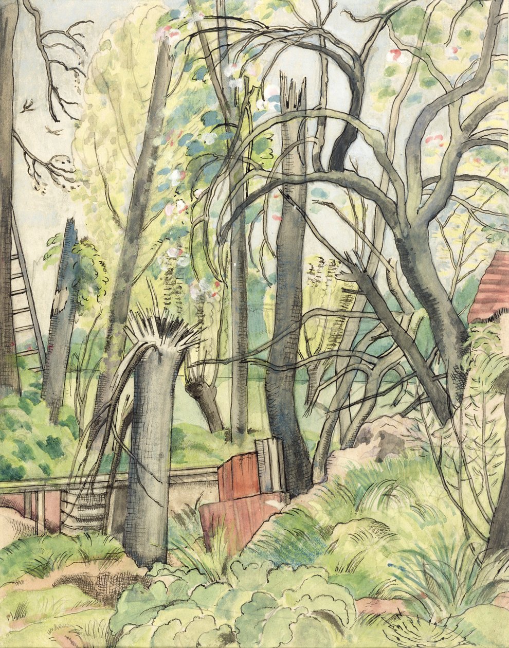 Dekoracyjny chaos autorstwa Paul Nash