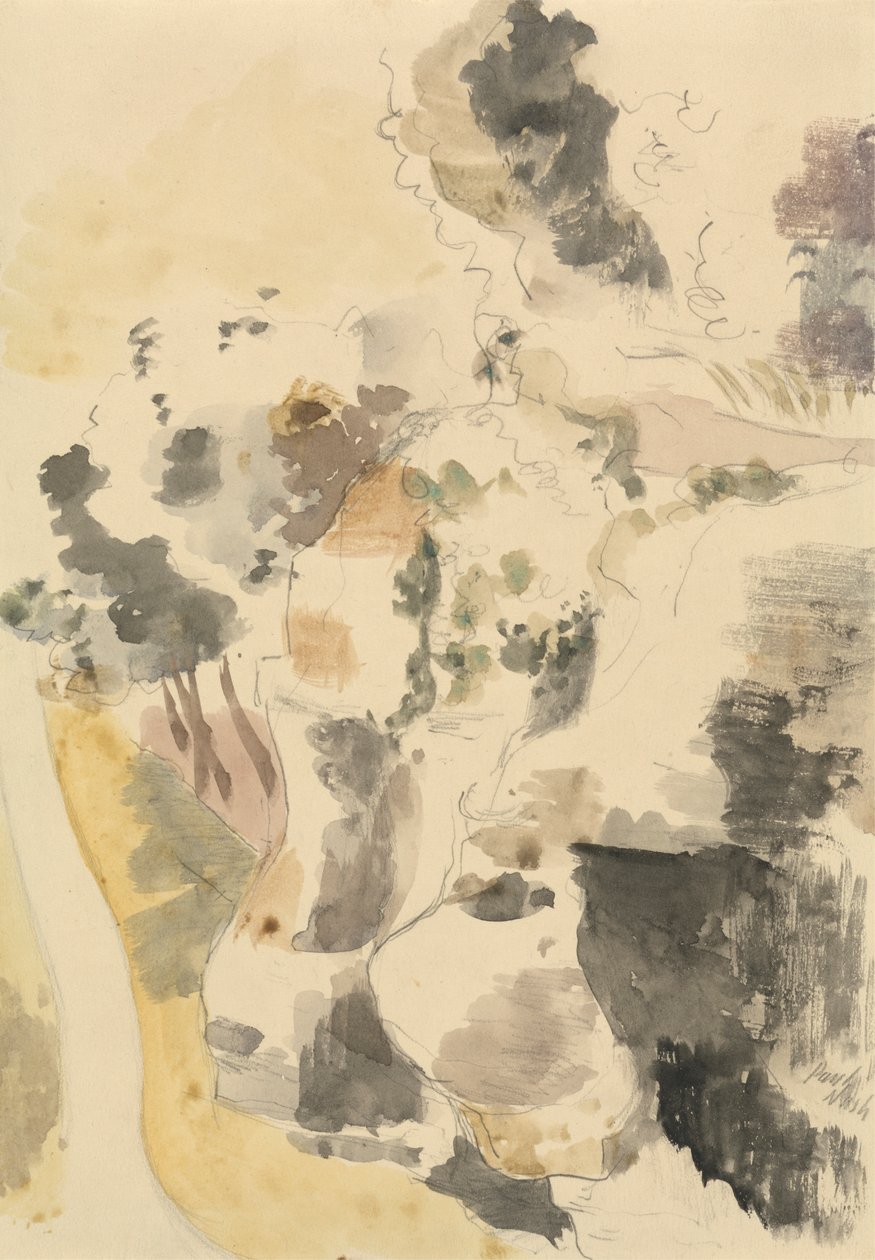 Klify autorstwa Paul Nash