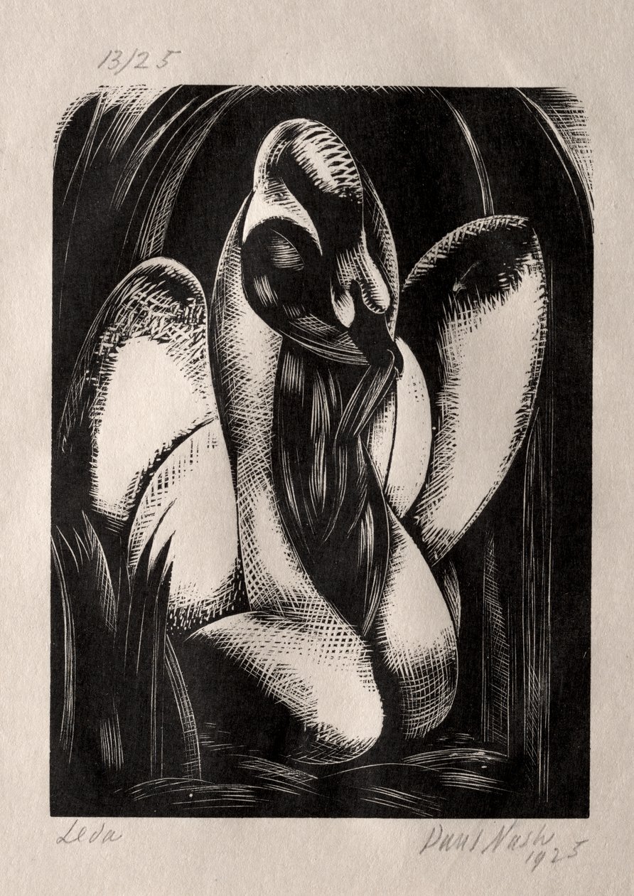 Leda autorstwa Paul Nash