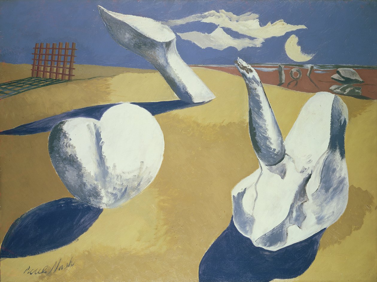 Nocny Krajobraz autorstwa Paul Nash