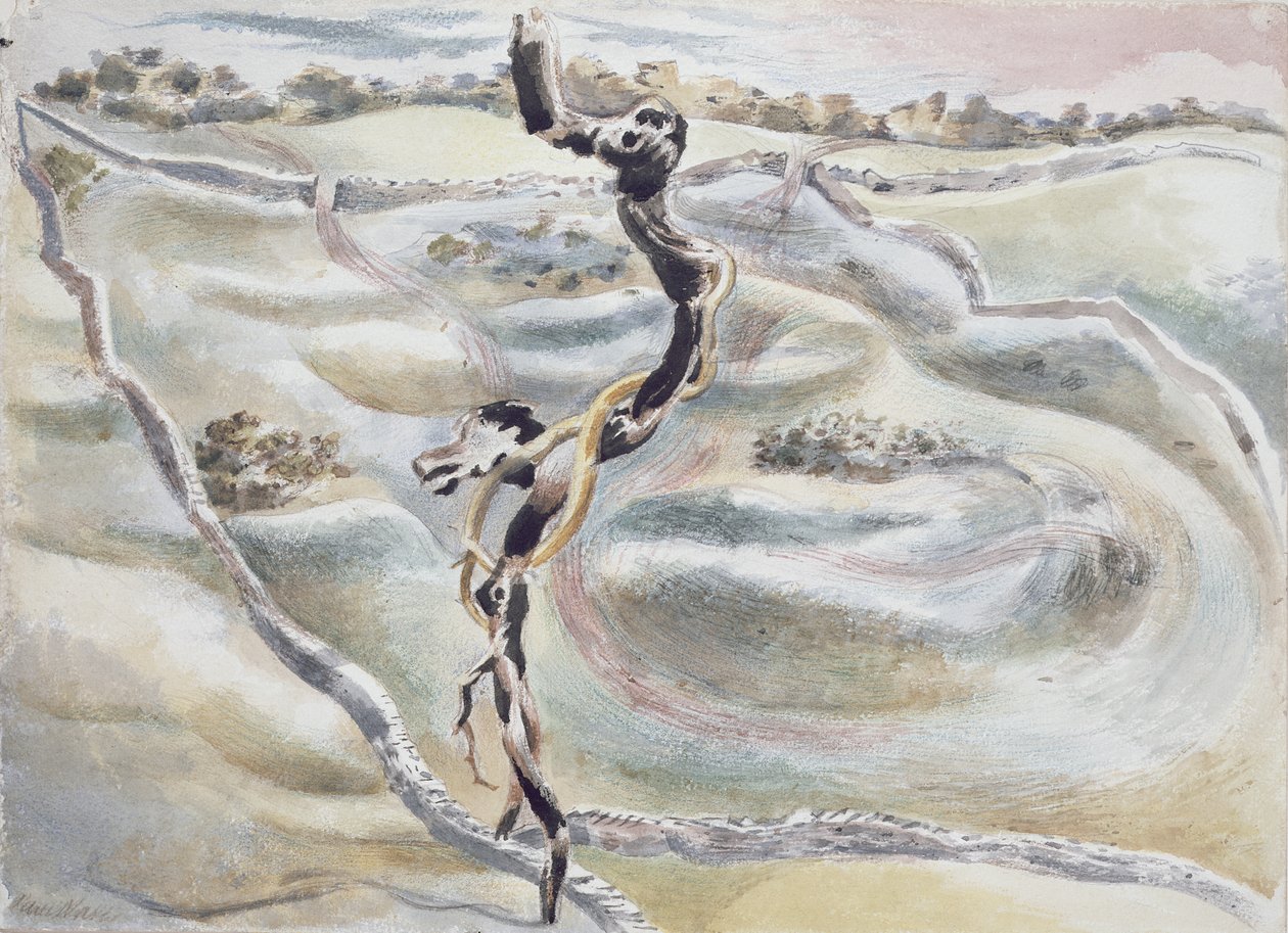 Obiekt w Scarbank autorstwa Paul Nash
