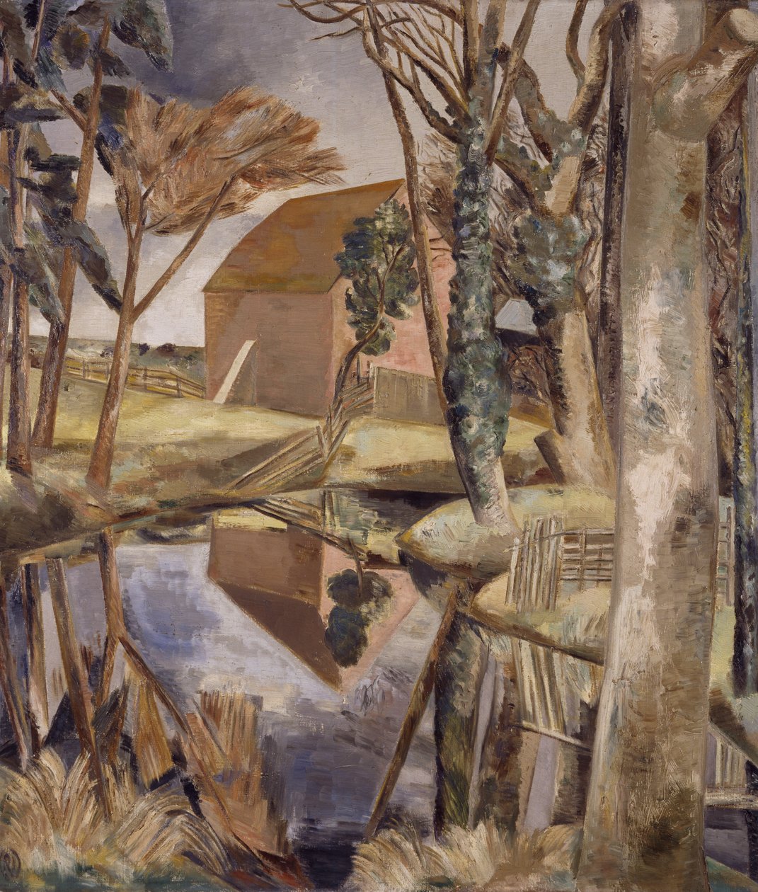 Staw Oxenbridge autorstwa Paul Nash