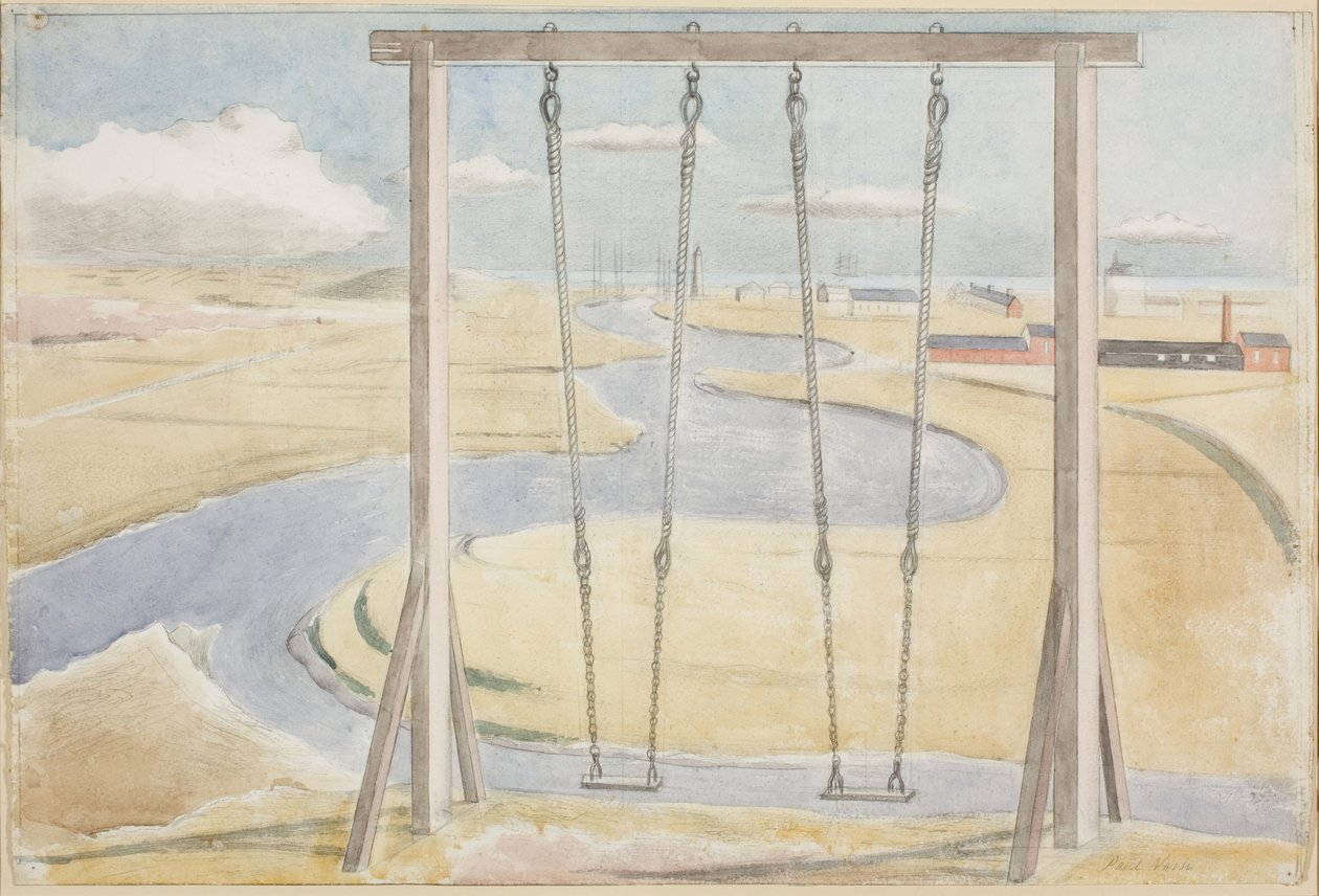 Rzeka autorstwa Paul Nash