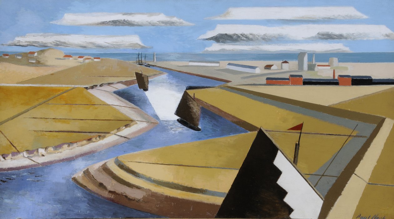 Bagna Rye autorstwa Paul Nash