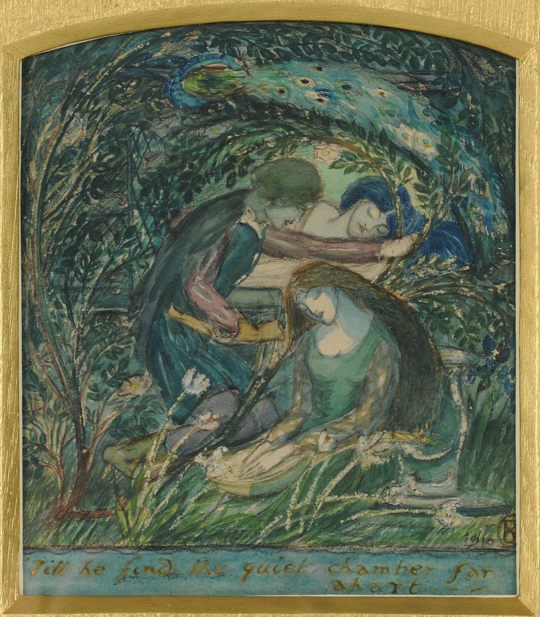 Śpiąca królewna autorstwa Paul Nash