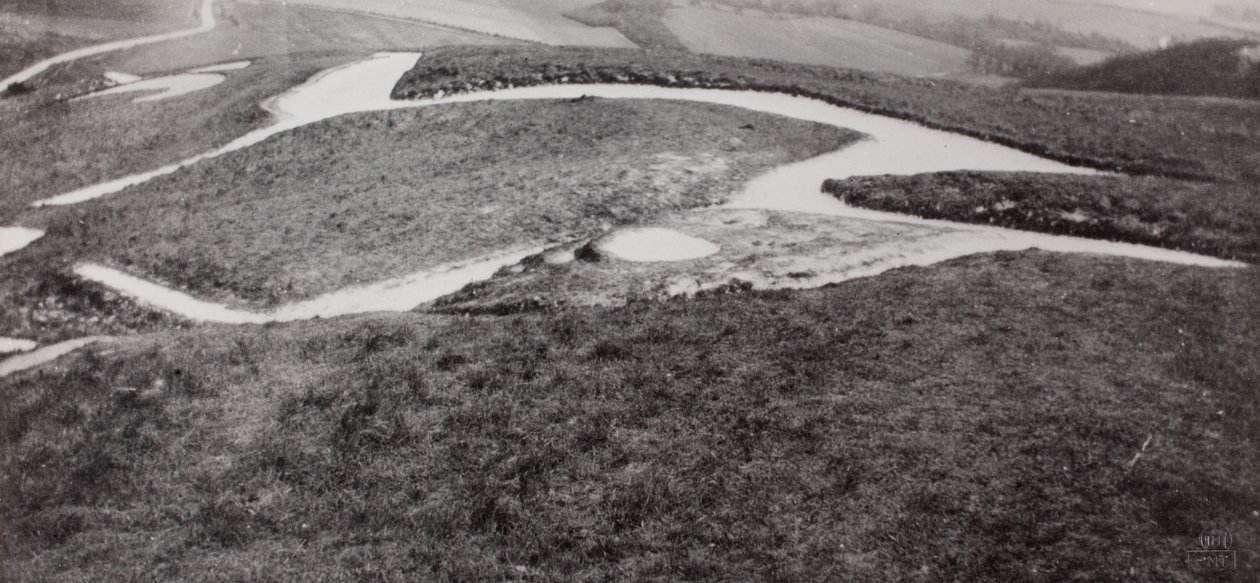 The White Horse, Uffington, Berkshire autorstwa Paul Nash