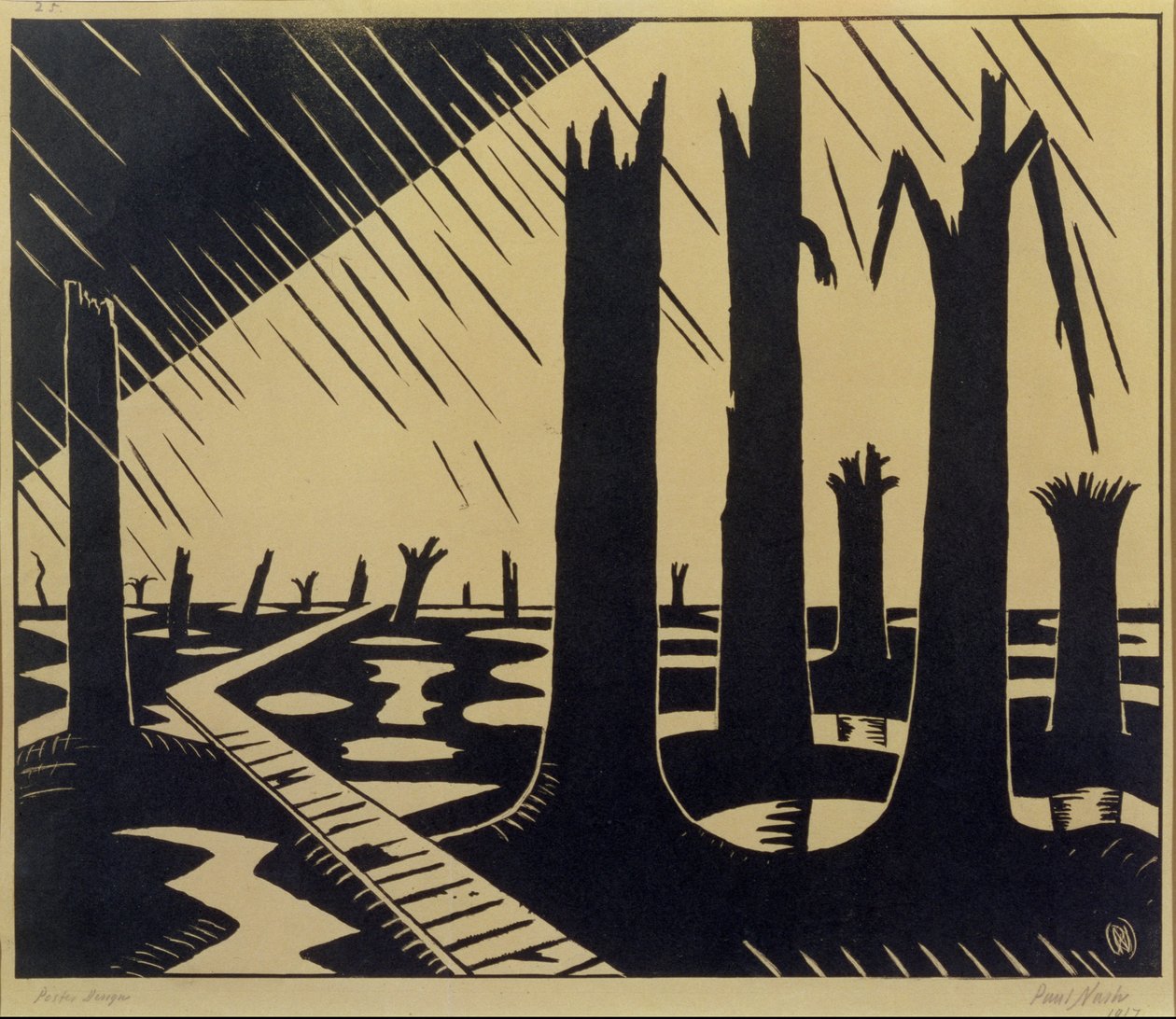 Pustka wojny autorstwa Paul Nash
