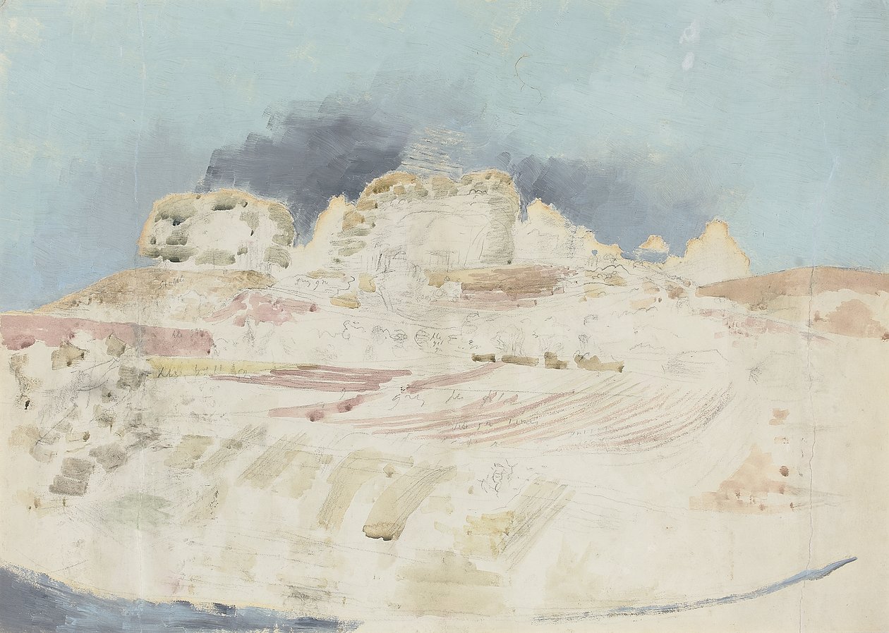 Wittenham Kępy autorstwa Paul Nash